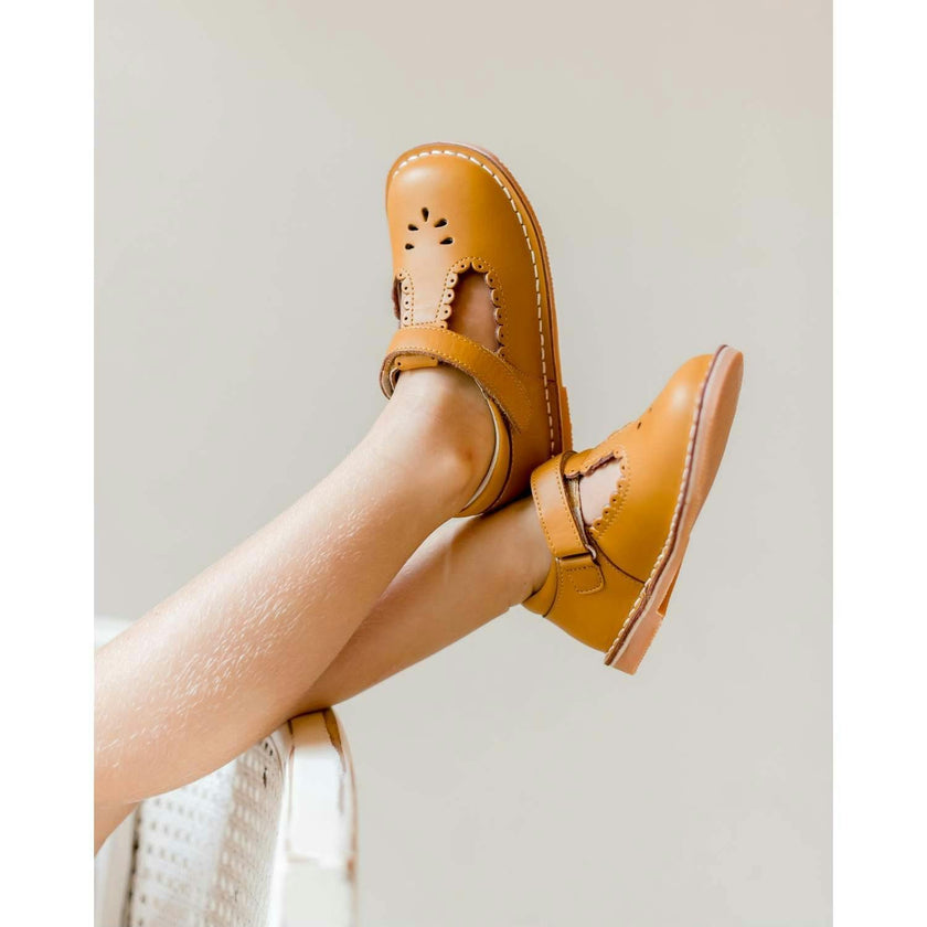 Angie Scalloped T-Strap Mary Jane