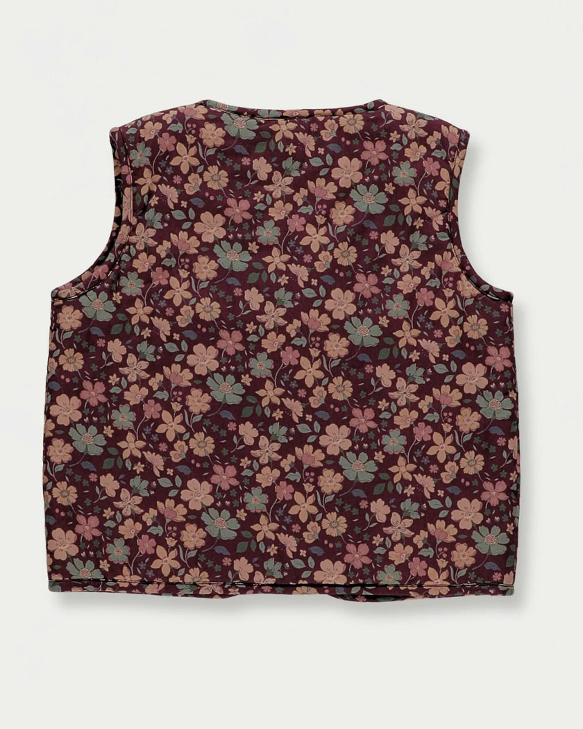 Lou Vest Jacket - Plum