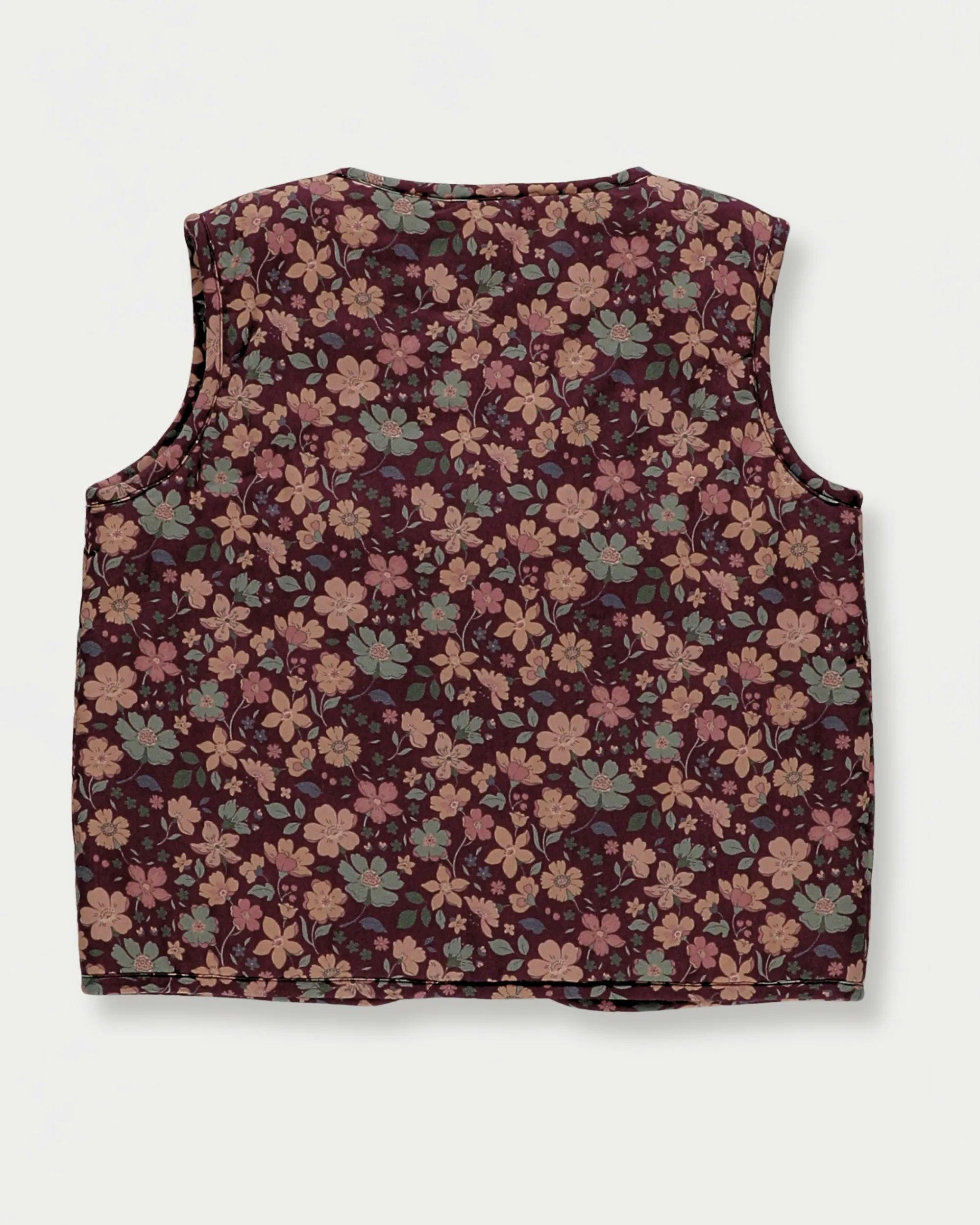 Lou Vest Jacket - Plum