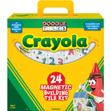 Crayola Doodle Magentic Tiles 24-Piece Set