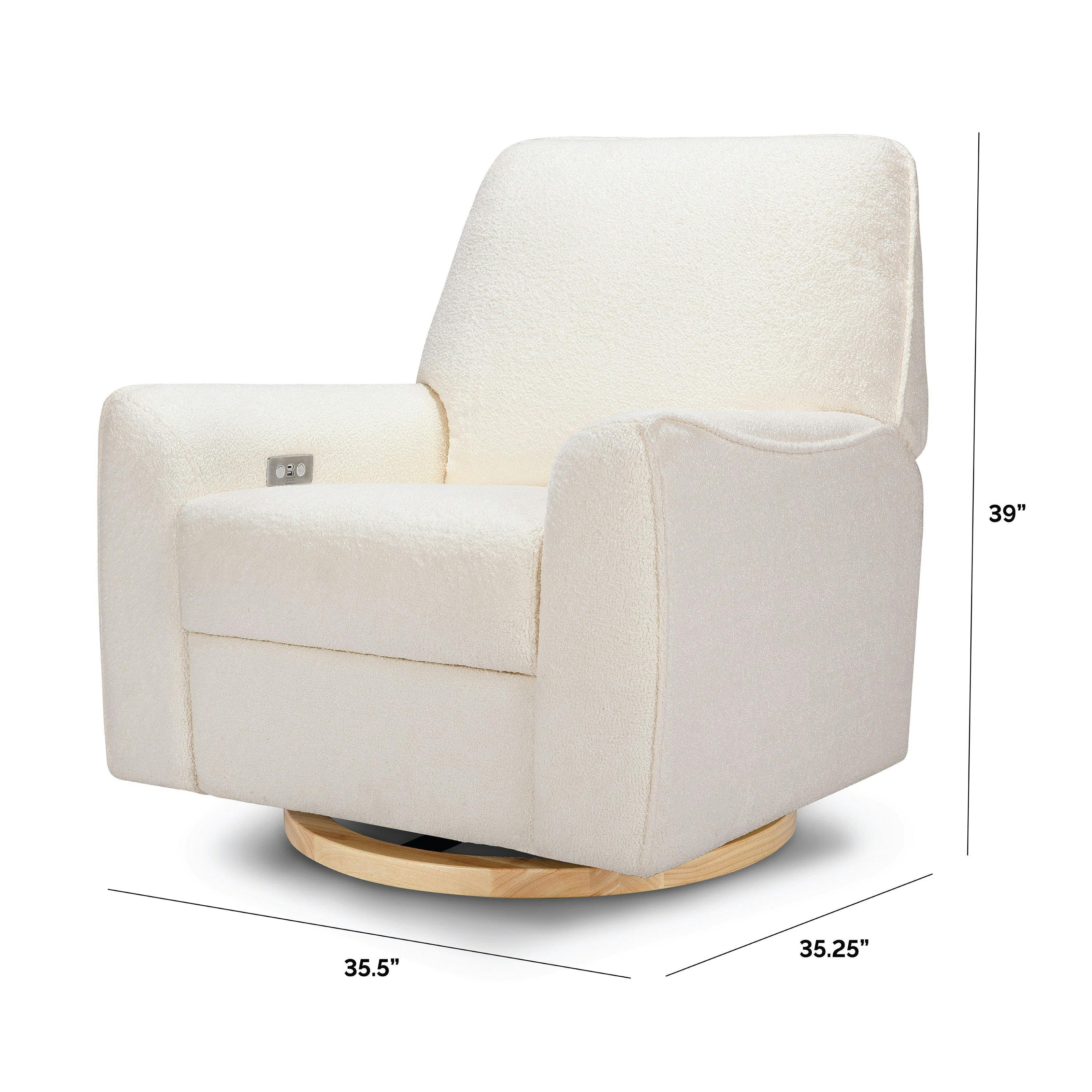 Nursery Works Sunday Power Recliner and Swivel Glider