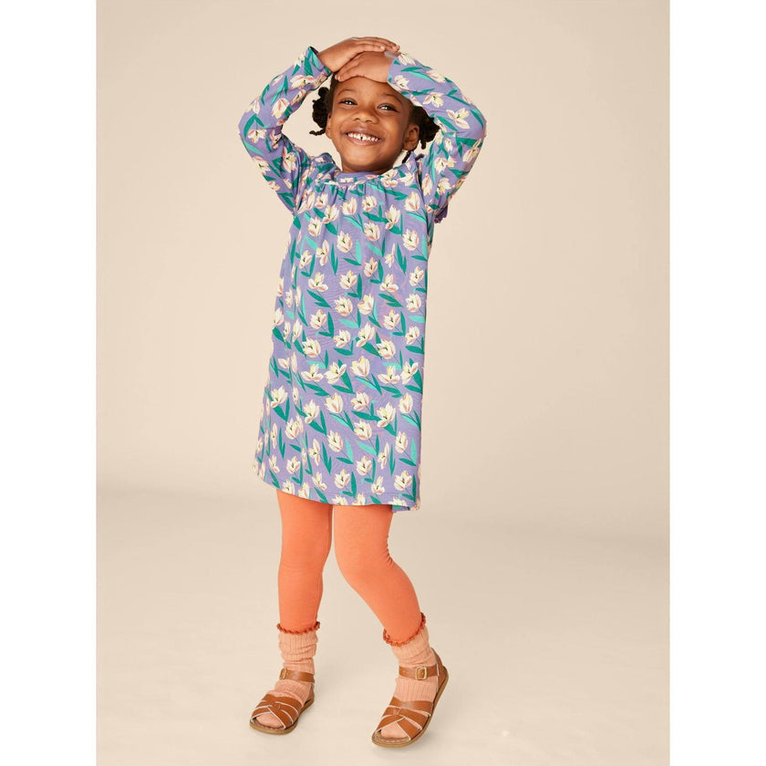 Original Print Long Sleeve Mighty Mini Dress, Multi