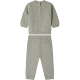 BONPOINT Soft Melange Baby Set - Vert De Gris