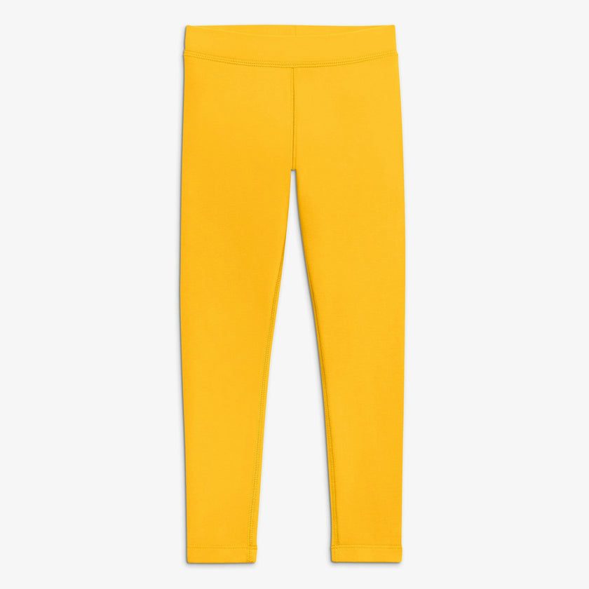 Kids french terry cozy legging in seasonal colors