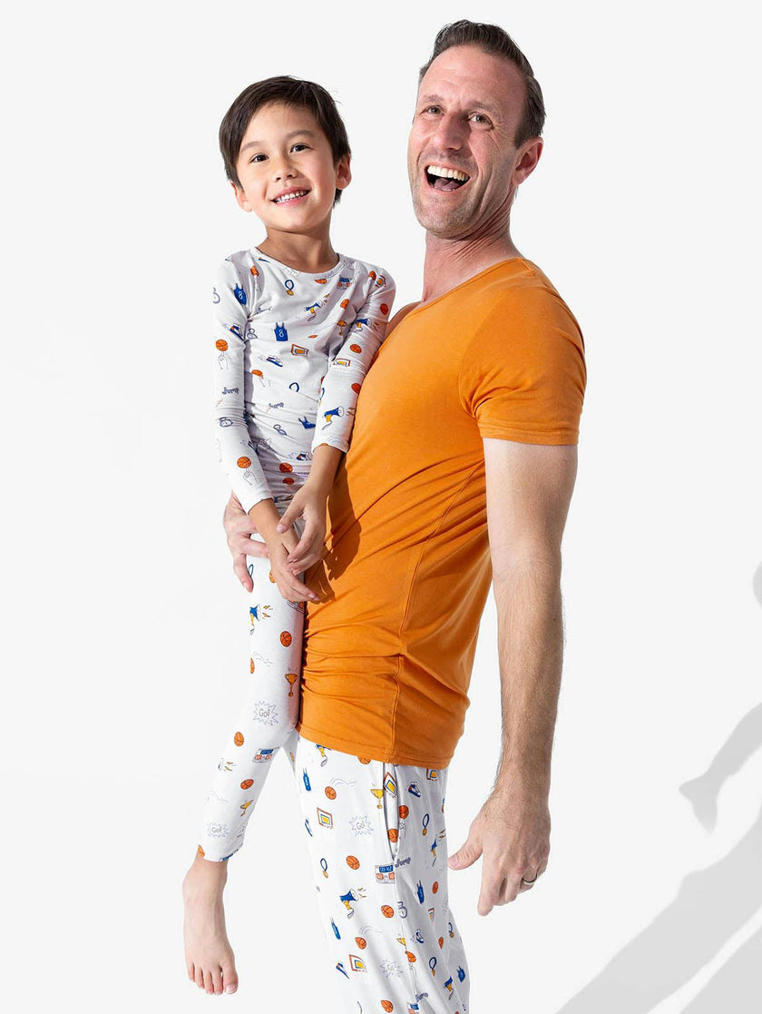 All Star Basketball Bamboo Kids Pajamas