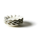 Signature White Ruffle Salad Plate