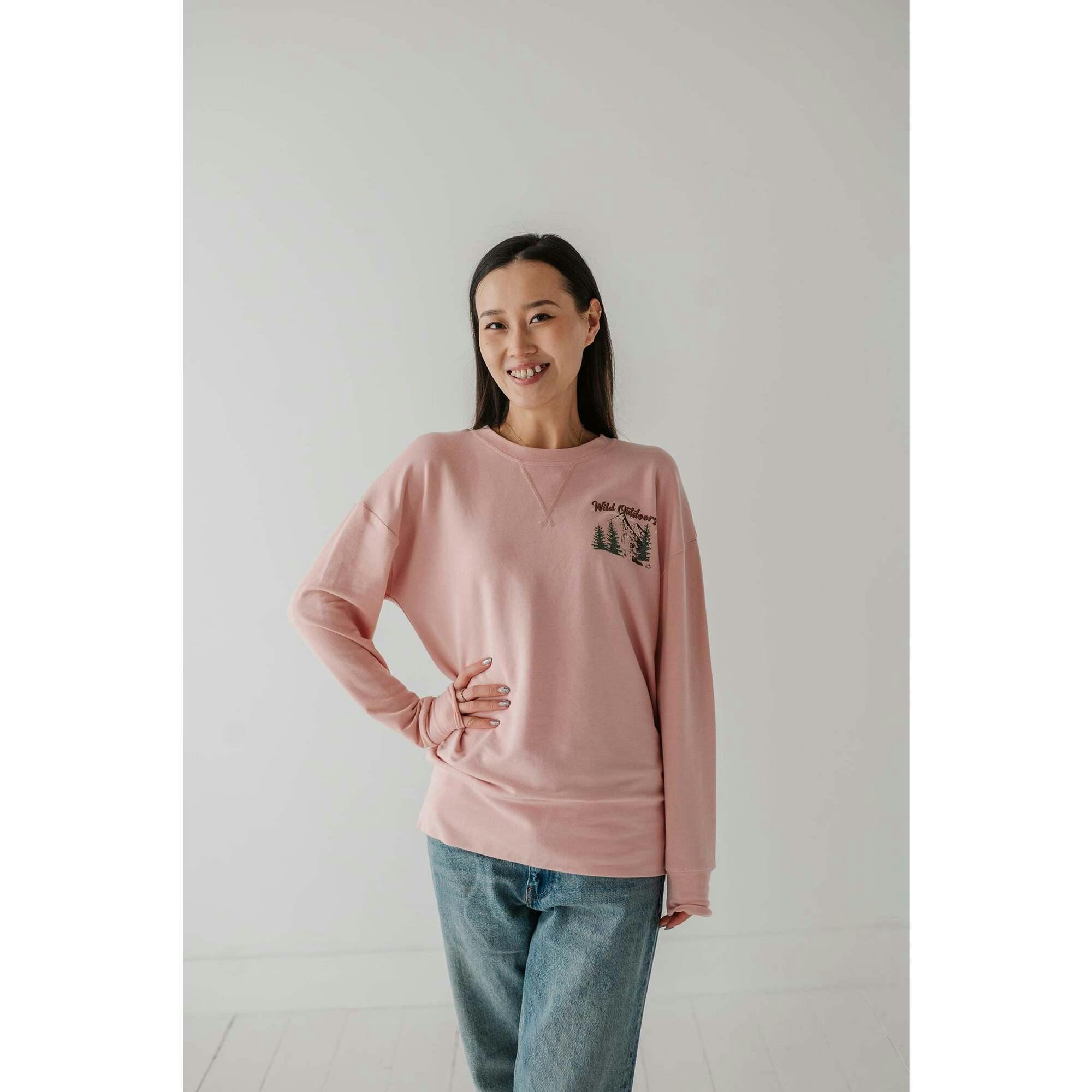 Women's Pullover Mama in Burlwood
