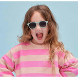 Baby Blue Keyhole I Amber Lenses