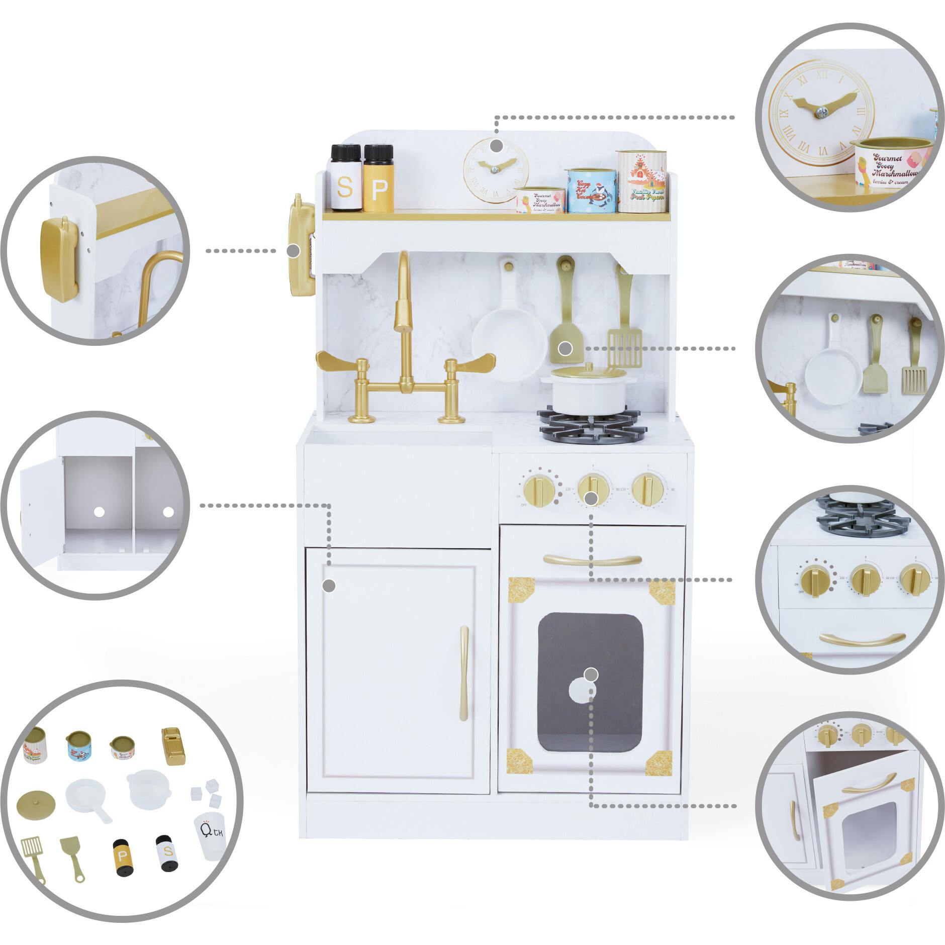 Teamson Kids - Versailles Petite Classic Play Kitchen