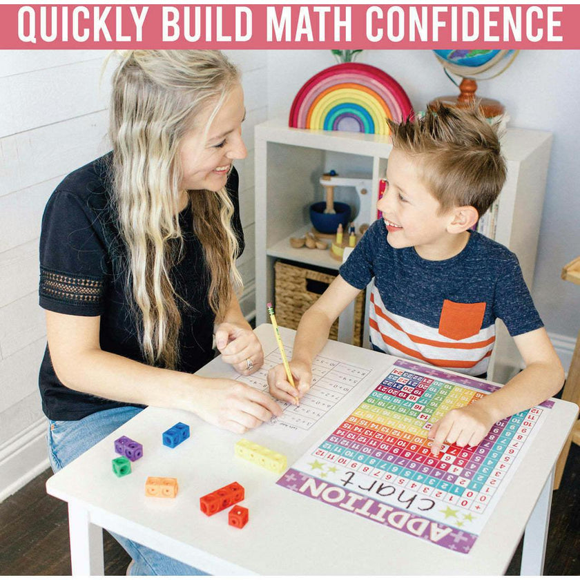 16-Piece Laminated Colorful Prek & Kindergarten Posters