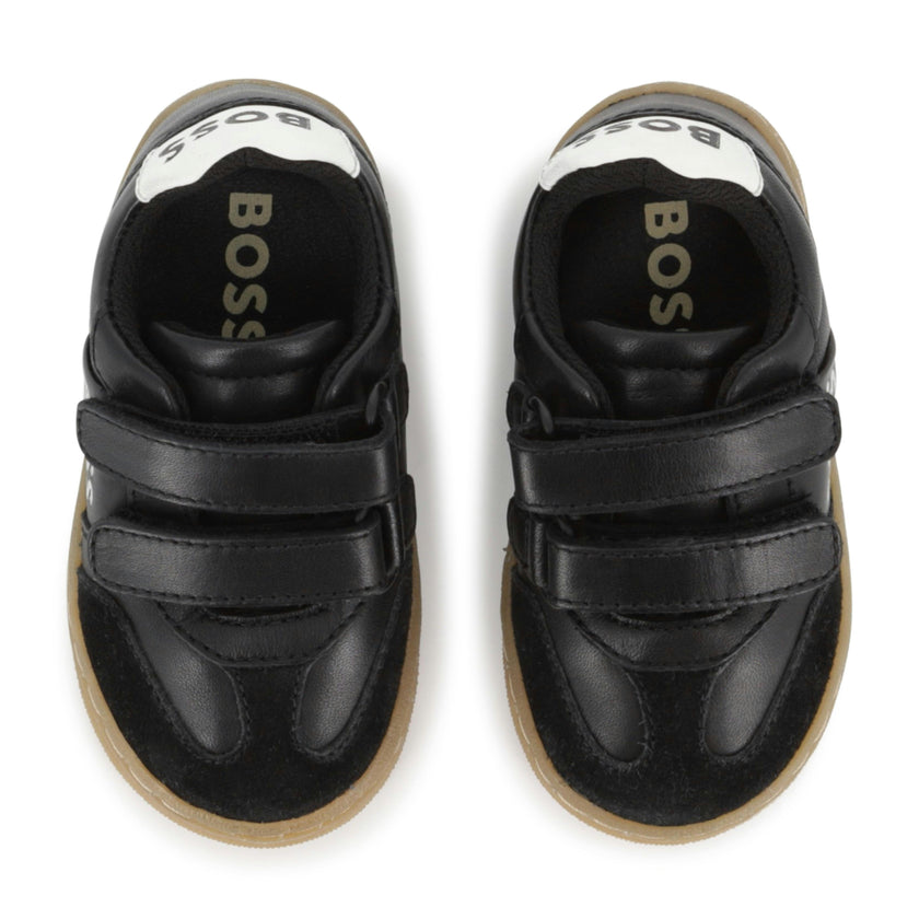 Black Logo Detail Sneaker