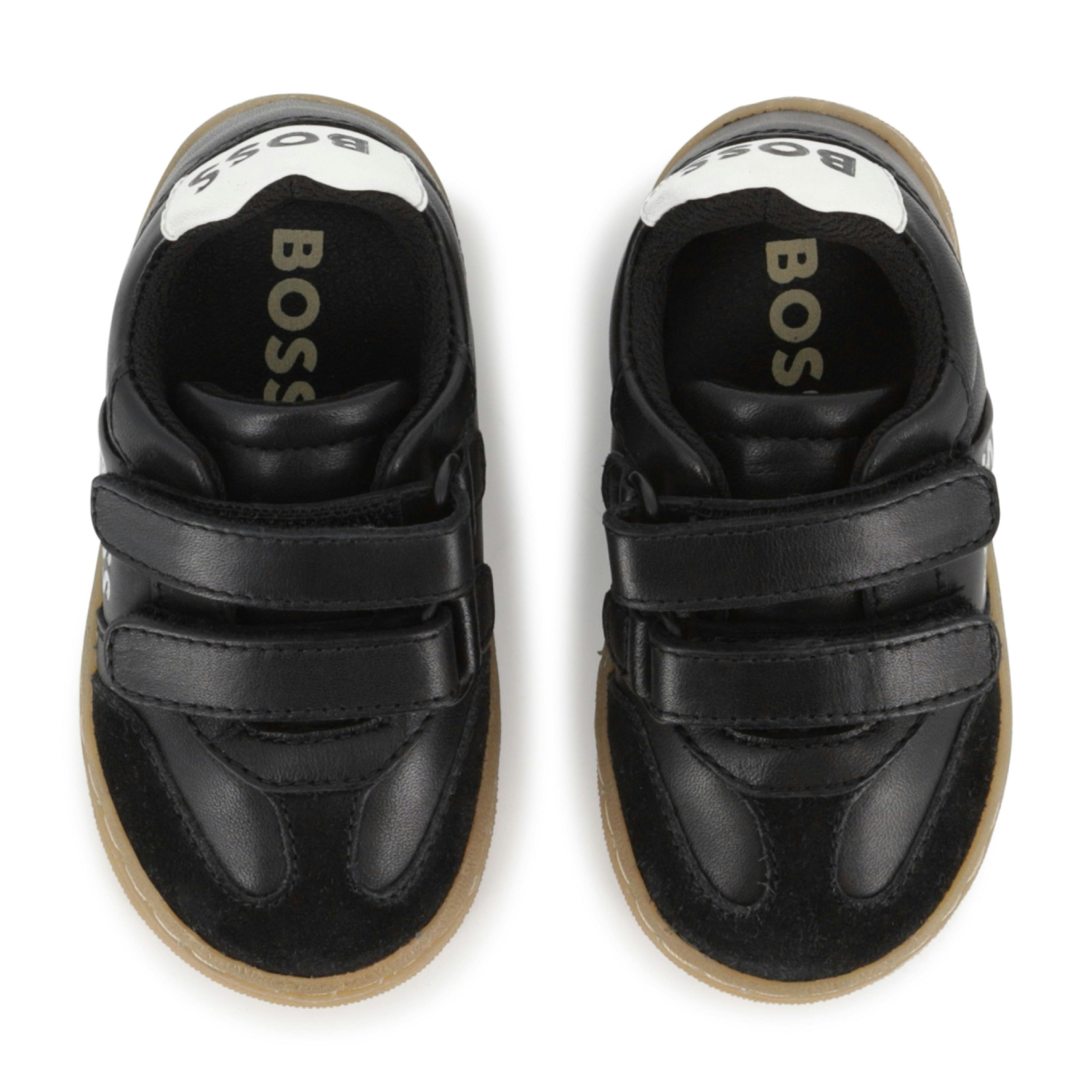 Black Logo Detail Sneaker