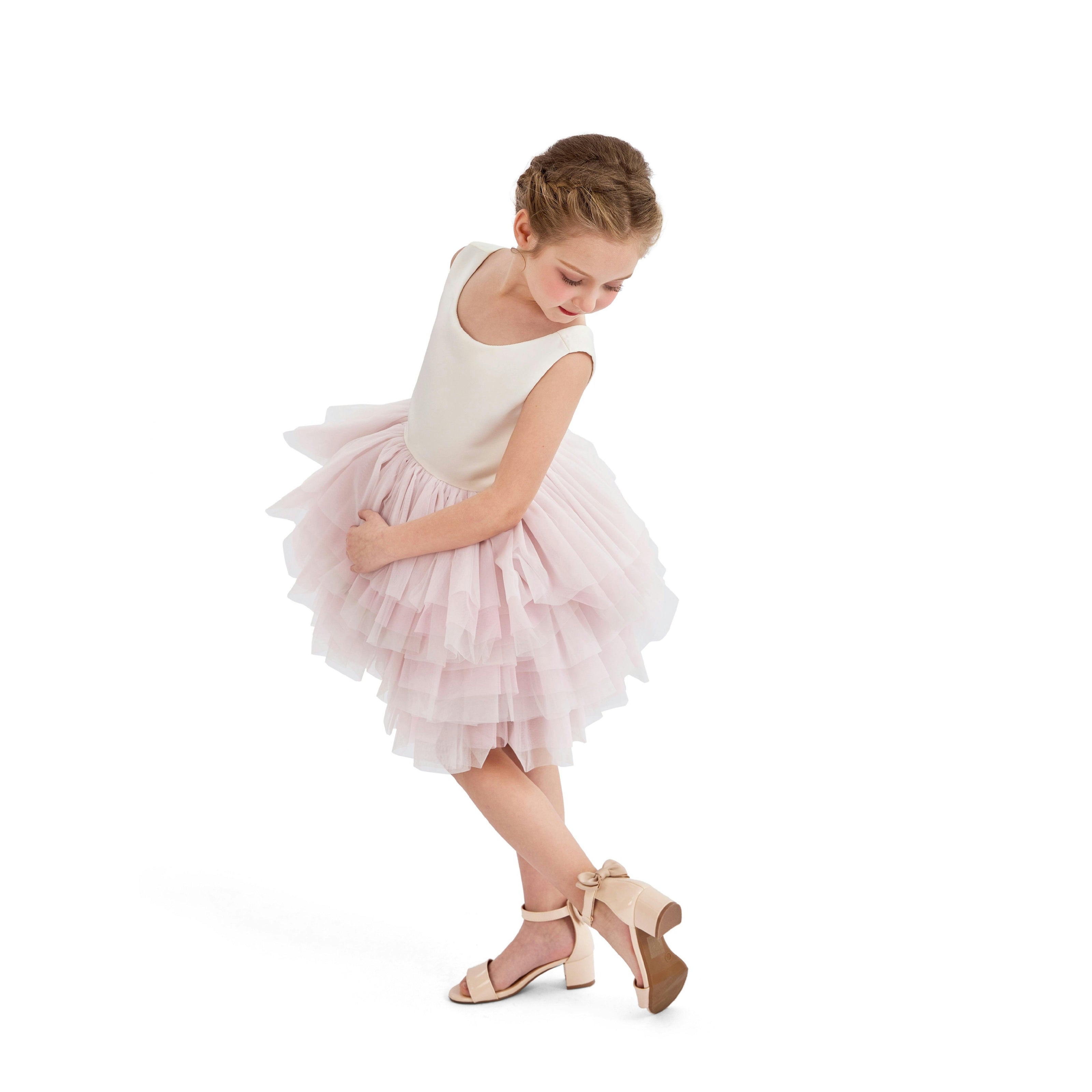Pink Selene Tulle Dress