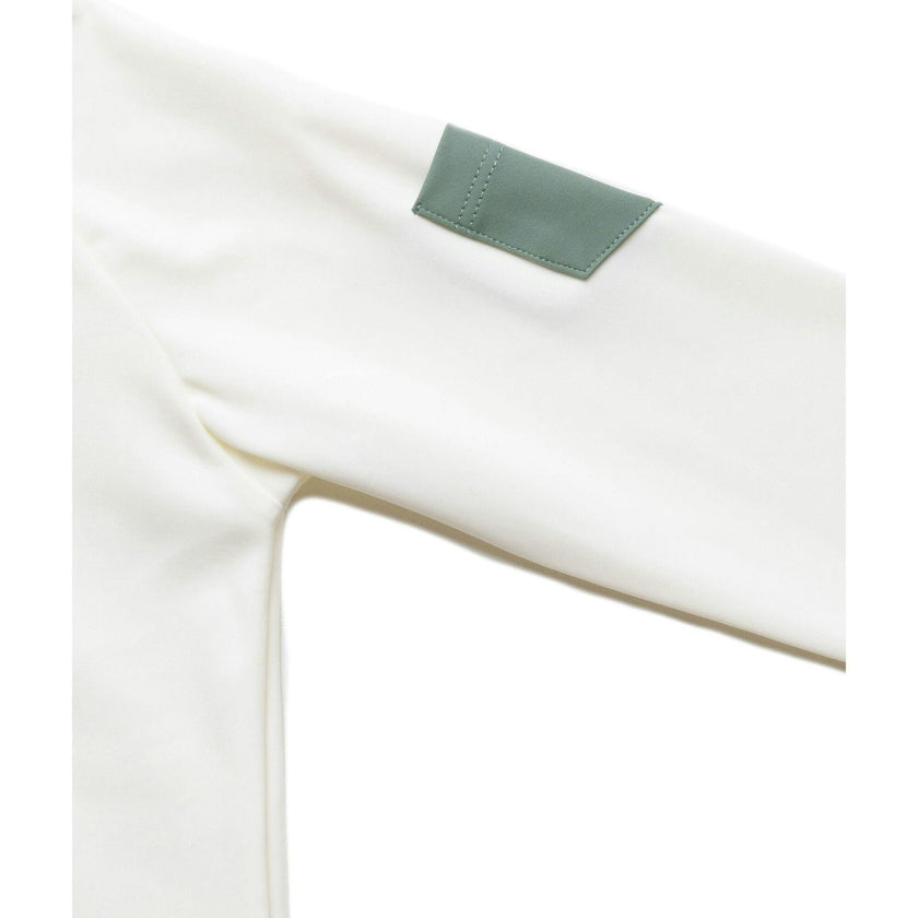Leo Rashguard Ivory And Sage Green