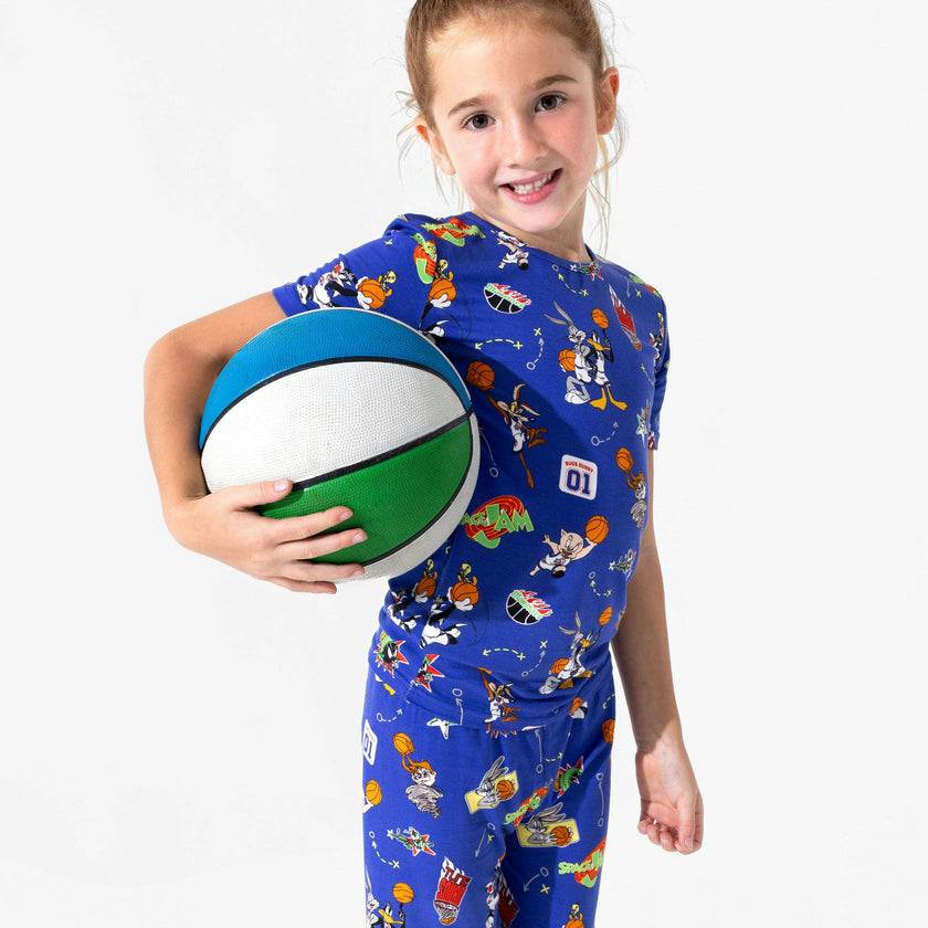 Space Jam Bamboo Kids Pajama Short Set