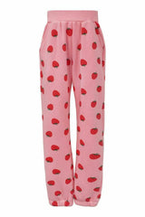 Strawberry Ruffle Joggers Set