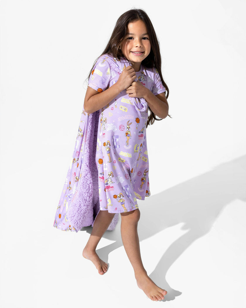 Lola Bunny Bamboo Sherpa Blanket