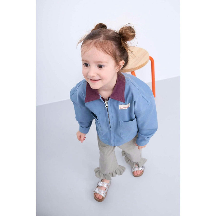 children's denim jacket - stone blue