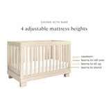 Babyletto Modo 3-in-1 Convertible Crib with Toddler Bed Conversion Kit