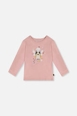 Organic Cotton T-Shirt Pale Dusty Pink