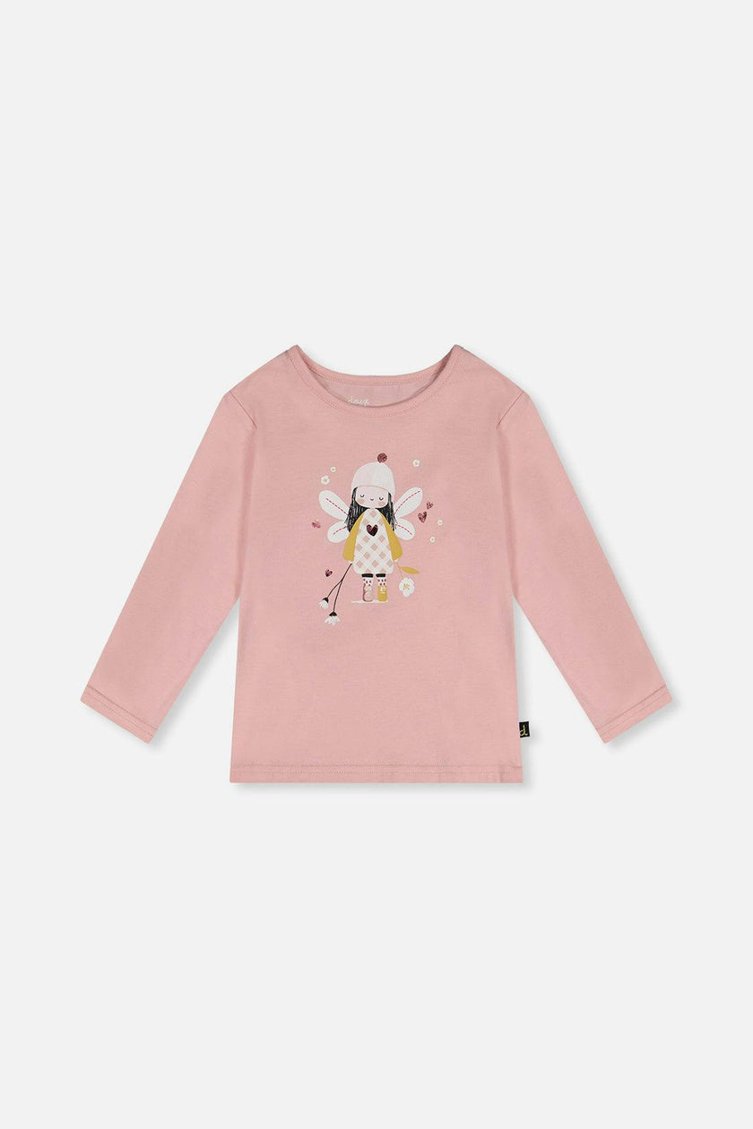 Organic Cotton T-Shirt Pale Dusty Pink