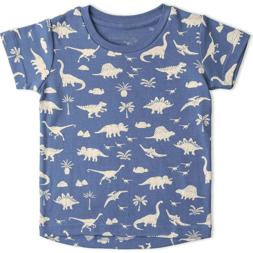 Organic Tee & Shorts Set - Dino
