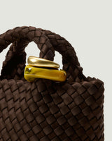 St. Barths Petit Tote Beads | Chocolate