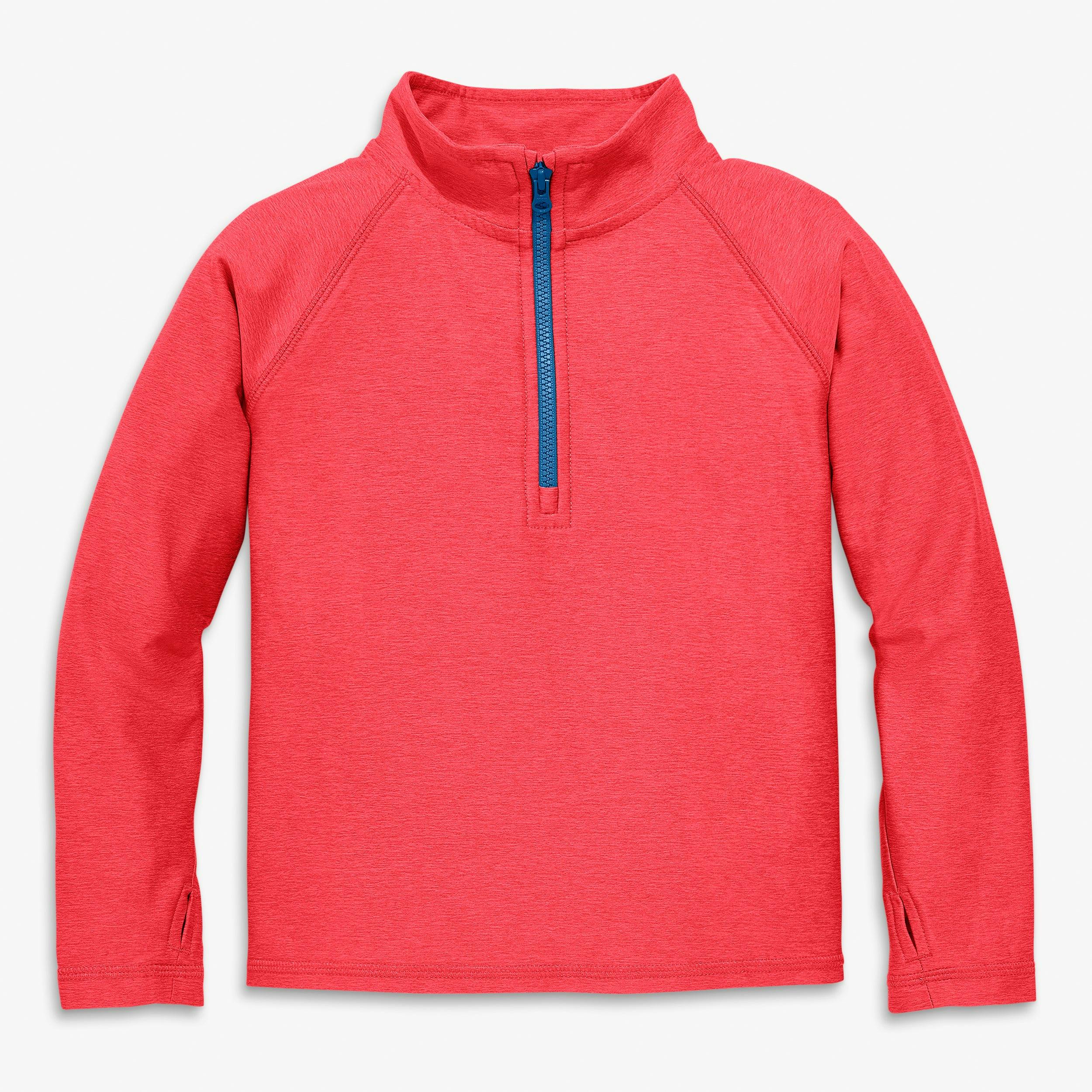 Kids FlexKnit half-zip pullover