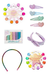 Rainbow Daisies Hair Accessories Bundle