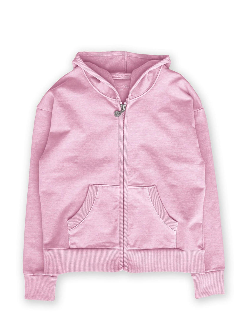 Candy Pink Zip Tully Hoodie