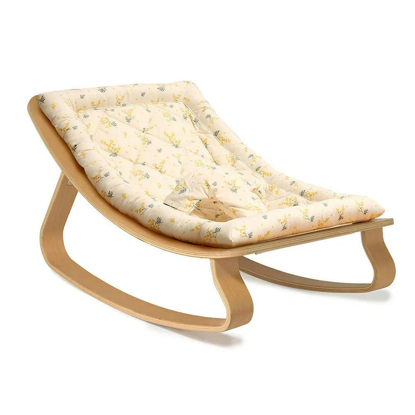 LEVO Baby Rocker in natural wood