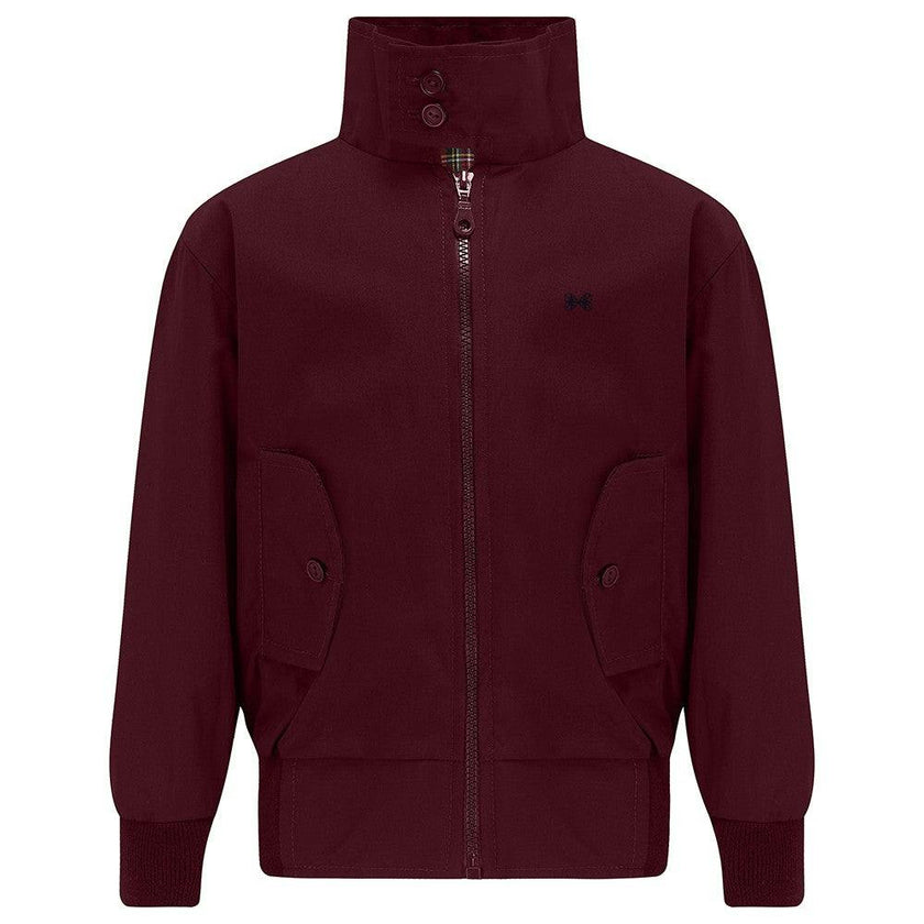 Carnaby Bomber Jacket - Burgundy