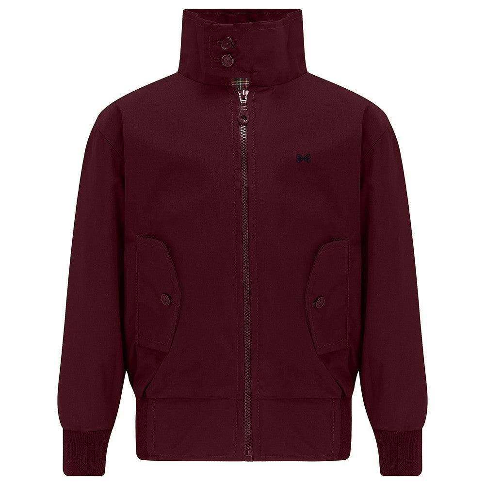 Carnaby Bomber Jacket - Burgundy