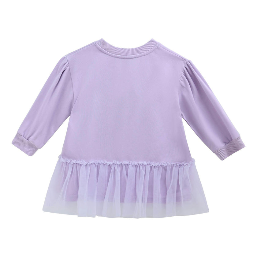 Purple Heart Bow Dress