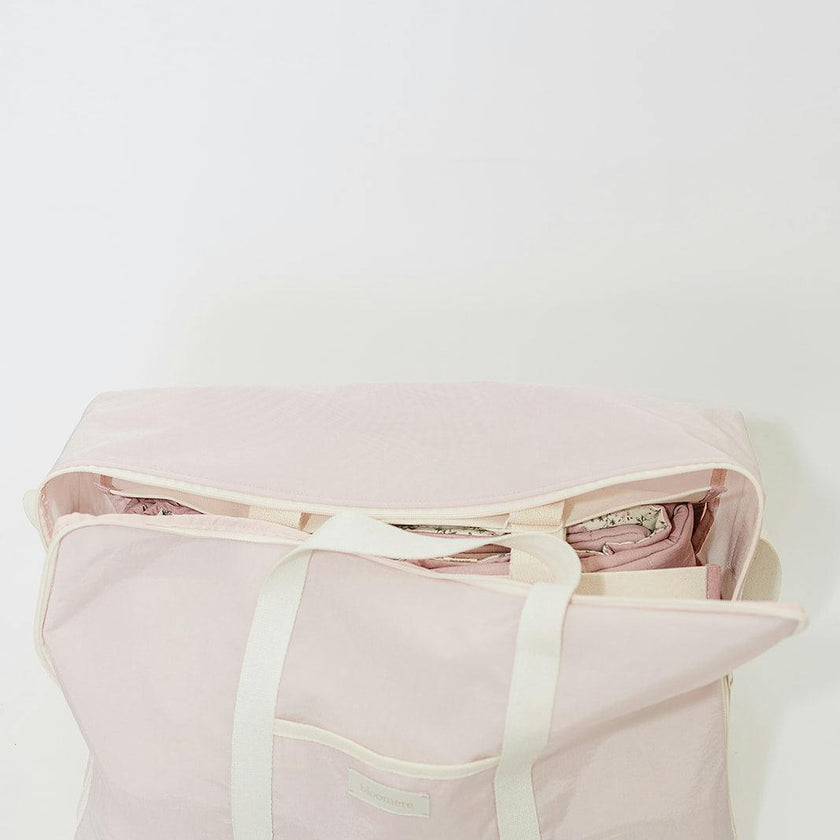 Portable Bedding Set Bags (Light Pink)