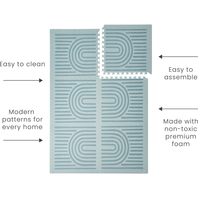 Haven Playmat | Cushioned Foam Puzzle mat for Babies & Toddlers