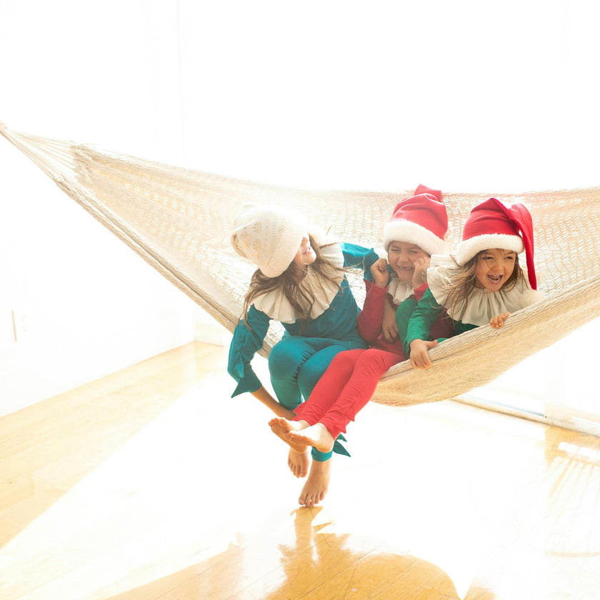 Green Holiday Elf Pajama Costume