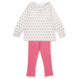 Lulu Girls' Legging Set Berkshire Batik Floral