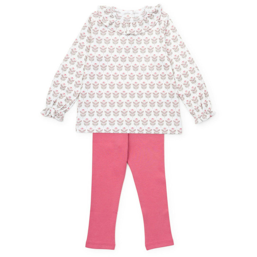 Lulu Girls' Legging Set Berkshire Batik Floral