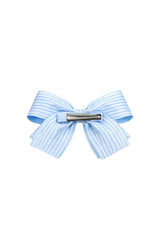 Golf Ball Seersucker Hair Bow