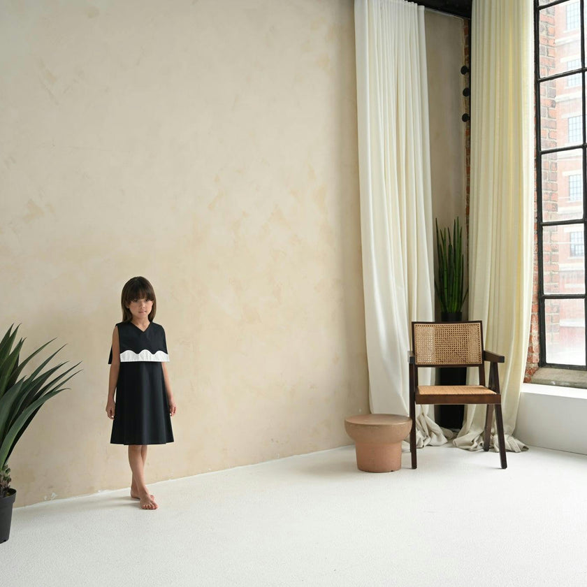 Lucy dress (blush pink/ivory)