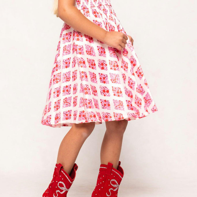 Mini Channing Bootie in Red