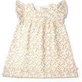 Organic Short Sleeve Flutter Dress