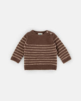 Long Sleeve Top Striped - Fuzzy
