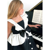 The Tuxedo Dress, Black