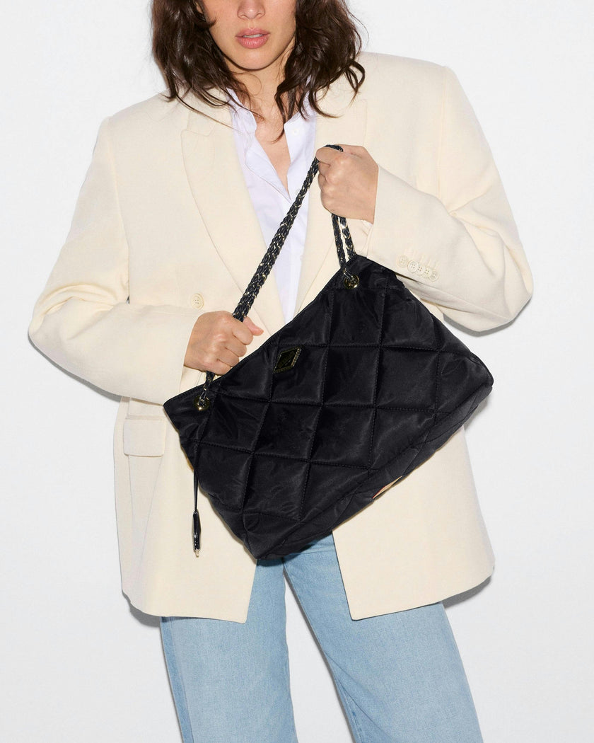 Black Medium Frankie Tote