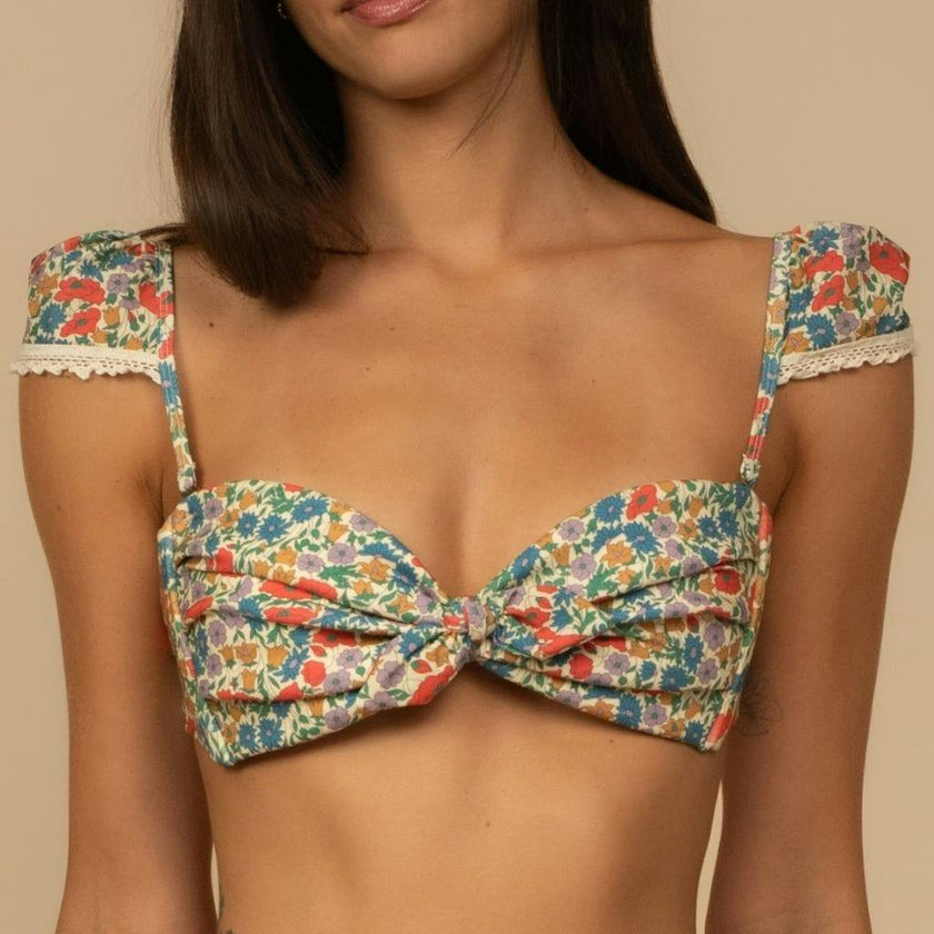 Cabana Bikini Top w/Trim