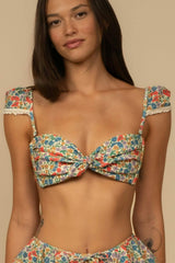 Cabana Bikini Top w/Trim