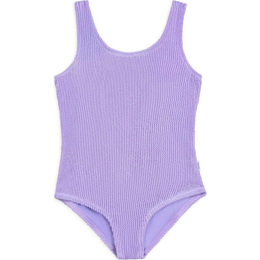 Ester Crinkle One Piece Swimsuit - Amethyst