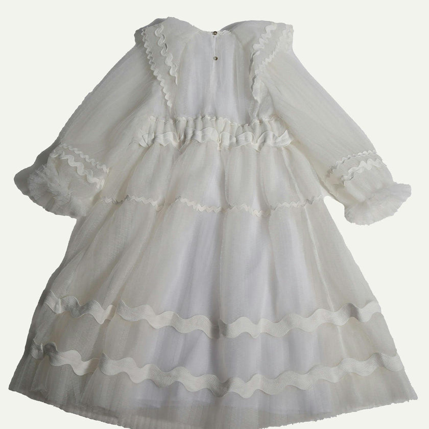 TOULA PLEATED CAPE GOWN